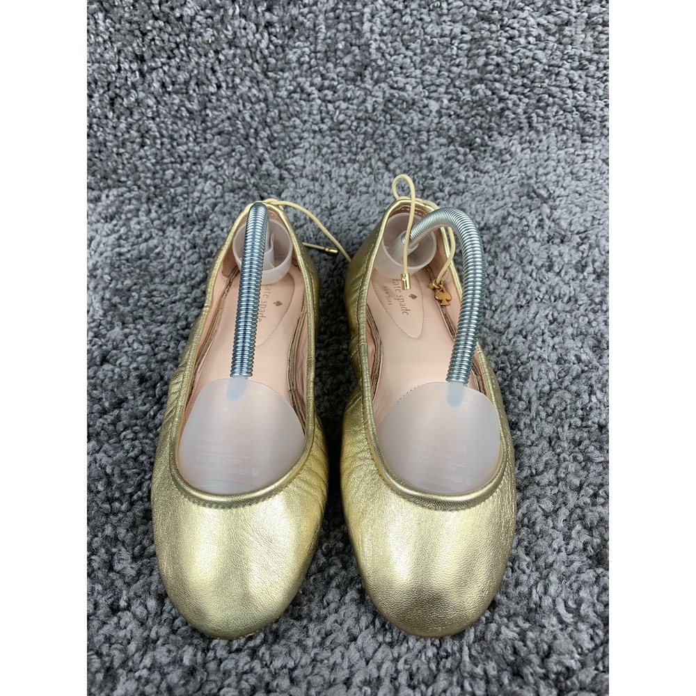 KATE SPADE Foldable Ballet Flats Leather size 6
